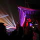 Visitors take souvenir photos of the Forbidden City illuminated with lights during the Lantern Festival in Beijing, Tuesday, Feb. 19, 2019. Beijing's Palace Museum was illuminated and opened for night visits to celebrate China's Lantern Festival. For the first time since it was established 94 years ago, the Palace Museum, also known as the Forbidden City, extended opening hours till nighttime and lit up part of its cultural relics buildings. (AP Photo/Andy Wong)